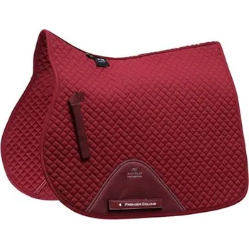 Podsedlová dečka Premier Equine Cotton, více barev, VS - vínová, vel. Full