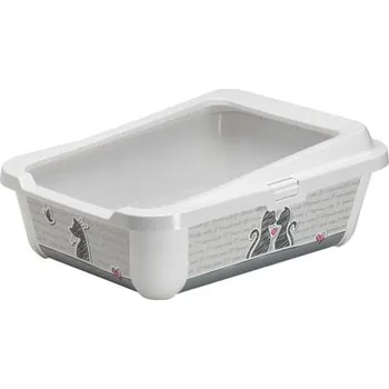 Toaleta pro kočku Kočičí záchod Cats in love, 51×39×19 cm