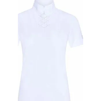 Jezdecké závodní triko Imperial Riding Victoria, bílé - vel. M