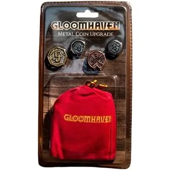 Příslušenství k deskovým hrám Gloomhaven: Metal Coin Upgrade