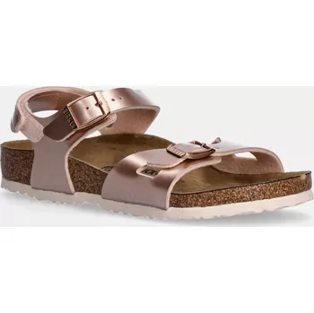 Dívčí sandály Dětské sandály Birkenstock Rio AS Kids AS Kids 1029535.24.35 růžová 03X, EUR 27