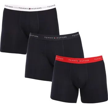 Boxerky 3PACK pánské boxerky Tommy Hilfiger tmavě modré (UM0UM02765 0W3) L UM0UM02765 0W3 Možnost vrácení zboží ZDARMA do 120 dnů!