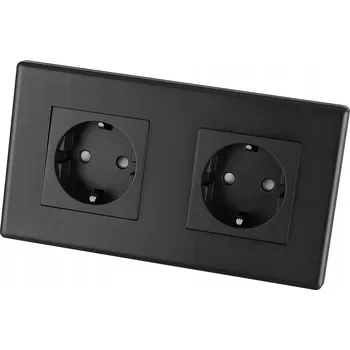 Elektrická zásuvka Elektrická Zásuvka MIUUN černá