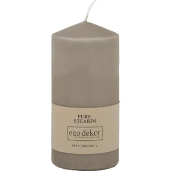 Svíčka Hnědá svíčka Eco candles by Ego dekor Top, doba hoření 30 h ID_1351997