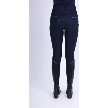 Jezdecké kalhoty Dámské legíny IRH Sparks, modré - vel. 40