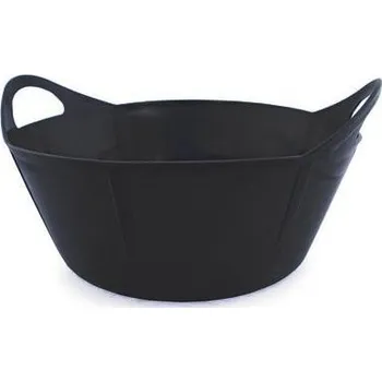 napáječka pro hospodářská zvířata Plastový kbelík Gewa Flexi 15 l - černá