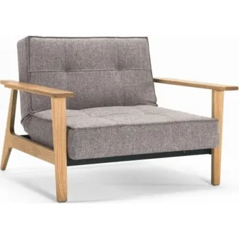 Křeslo Šedé rozkládací křeslo Innovation Splitback Frej Mixed Dance Grey ID_1152778