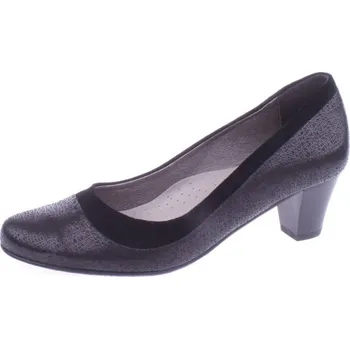 Dámské lodičky OBUV JANA ČR Boty JANA 2852 černé dámské kožené lodičky Velikost: 41