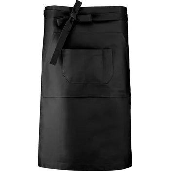 Kuchyňská zástěra KARIBAN Barmanská zástěra K887 Velikost: uni, Barva: černá