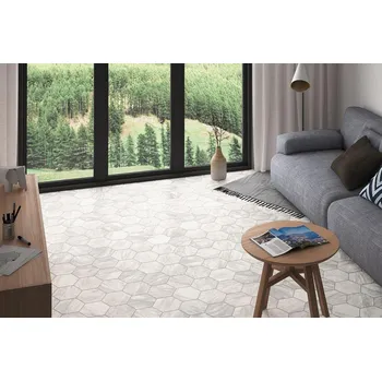 Dlažba EQUIPE BARDIGLIO AD919 17,5 cm x 20 cm x 0,9 cm šedá 0,71 m2