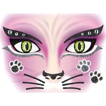samolepka Nálepky na tvář Kočka