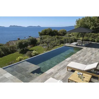 Dlažba ROSA GRES PIETRO POOL AC524 62,6 cm x 62,6 cm x 1,4 cm šedá 1,17 m2