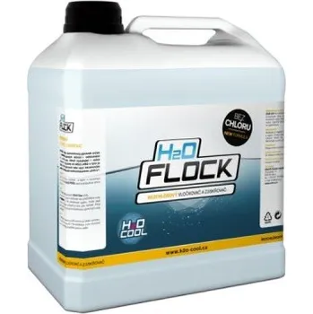Bazénová chemie H2O COOL bezchlórový přípravek pro vyvločkování Flock 3 l
