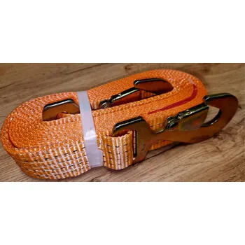 Upínací popruh Tažný popruh s 2 háky 5 T