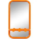 Oranžový kovový věšákový panel 35x60x11 cm Retro – Spinder Design ID_1678260