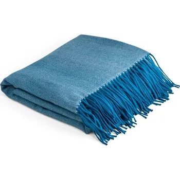 Pikniková deka STRICKER 100% akrylová deka se stuhou SMOOTH Barva: modrá