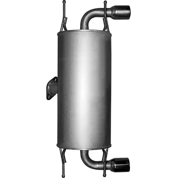 Výfukový systém Zadní tlumič výfuku NOVAK 11.732