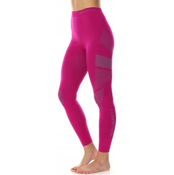 Dámské kalhoty Brubeck Dámské funkční kalhoty DRY s dlouhými nohavicemi fuchsiová/šedá XL