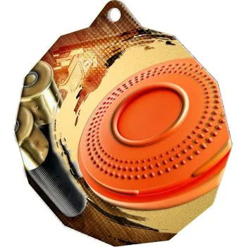 Poháry Bauer Kovová medaile MDM03M19 | Střelba