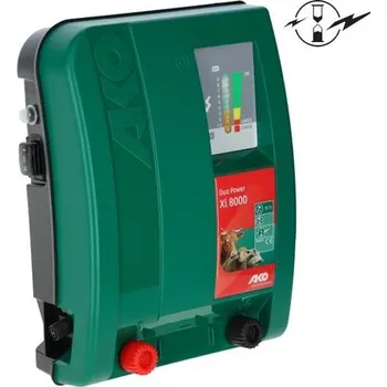 Ohradník Zdroj pro elektrický ohradník AKO DUO-Power Xi 8000, kombinovaný, 7,5 J