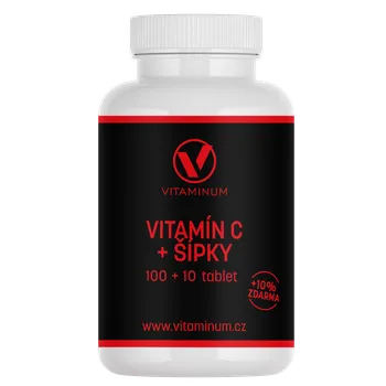 Vitaminum Vitamín C + šípky - 1000 mg - 110 tablet