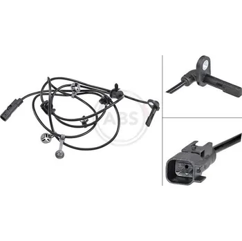 Přislušenství brzdového systému Snímač, počet otáček kol A.B.S. 31871