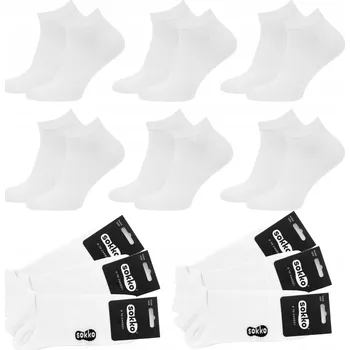 Pánské ponožky Sokko Ponožky Kotníkové Ponožky Bambusové vlákno Letní bílá velikost 45-47