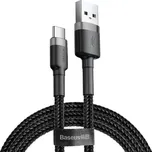 Baseus CATKLF-BG1 Cafule Kabel USB-C 3A 1m Grey/Black