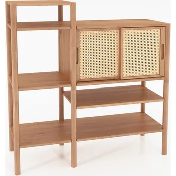 Knihovna Knihovna z dubového dřeva 120x123 cm Pola - The Beds ID_1471782