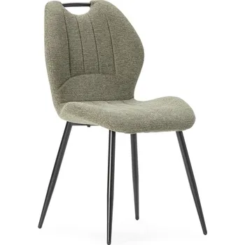 Jídelní židle Zelené jídelní židle v sadě 4 ks Muli – Marckeric ID_1721010