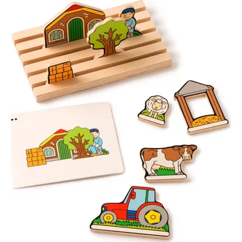 Hračka pro nejmenší Toys for Life Hra prostorové vnímání Toys for life