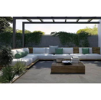 Dlažba PRISSMACER HALLEY 20 mm AC540 60,5 cm x 60,5 cm x 2 cm šedá 0,74 m2