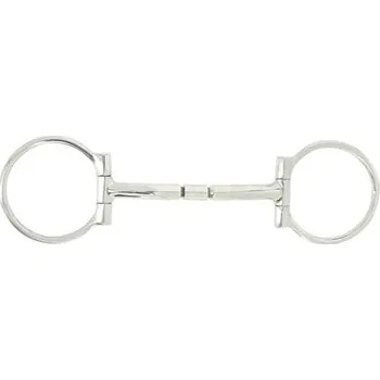 Udidlo pro koně Westernové udidlo s mezičlánkem, s mědí - vel. 13,5 cm
