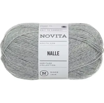 Příze Novita Nalle 43 Šedá (Ponožková příze Nalle Stein)