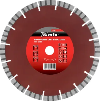 Řezný kotouč Diamantový kotouč pro řezání betonu MTX 731509 230 x 22,2 mm