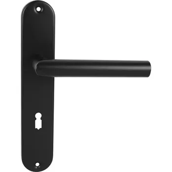 MPK - FAVORIT - SO BB otvor pro klíč, klika/klika, 72 mm BS - Černá matná