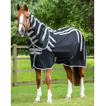 Deka pro koně Deka Premier Magnetic Therapy, černá - vel. 130/175 cm