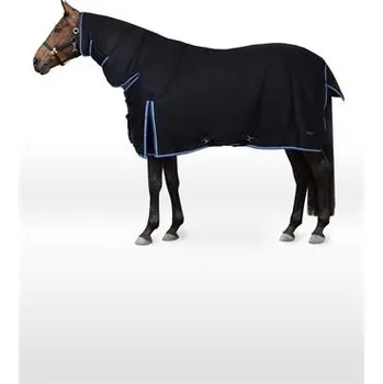 Deka pro koně Nepromokavá deka Horze Glasgow s krkem, 400g, modrá - vel. 135/185