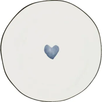 Bastion Collections Podšálek IRIS BLUE HEART, 13cm LI-SIDEPL-005-IB