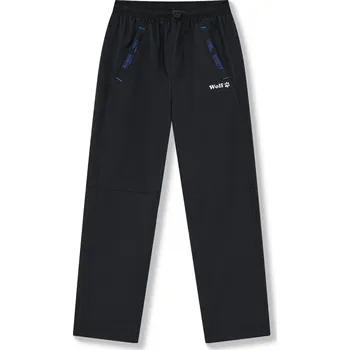 Chlapecké kalhoty Chlapecké šusťákové kalhoty - Wolf T2551A, černá Barva: Černá, Velikost: 122