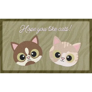 Rohožka Rohožka 40x70 cm Hope You Like Cats – Artsy Doormats ID_1708714