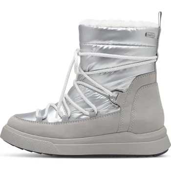 Dívčí sněhule JANA SHOES NĚMECKO Boty Jana 469 šedo/stříbrné dámské sněhule Velikost: 39
