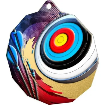 Poháry Bauer Kovová medaile MDM03M26 | Lukostřelba