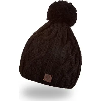 Čepice Little Angel Čepice pletená copánek Outlast ® - černá Velikost: 5 | 49-53 cm