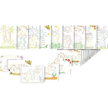 kreativní sada Playmais barevný set předloh k dalšímu tvoření