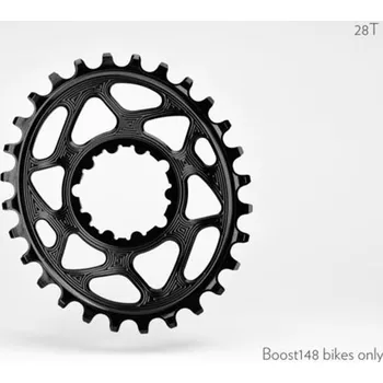 Převodník na kolo Převodník Absoluteblack SRAM OVAL 28T černá 3mm offset (BOOST)