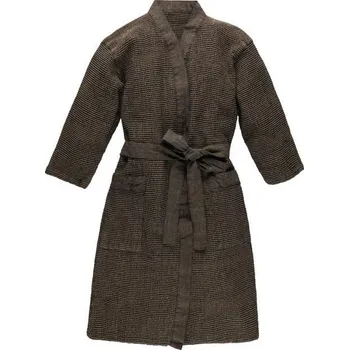 Rento saunový župan Kenno XXL černo-hnědý