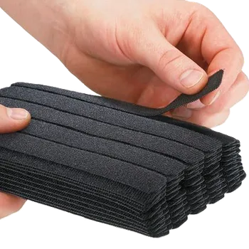 Stahovací páska HLB2S-C0 Suchý zip Tak-Ty, 178x19mm, bal. 100 kusů, černý