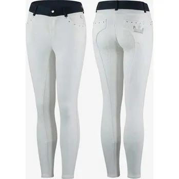 Jezdecké kalhoty Dětské závodní rajtky Horze Lilian, bílé - vel. 160