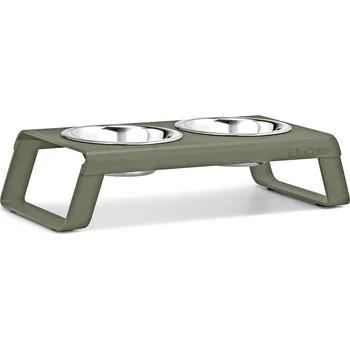 Miska pro psa Kovový set misek s podstavcem pro psa Desco Grolive L – MiaCara ID_1675998